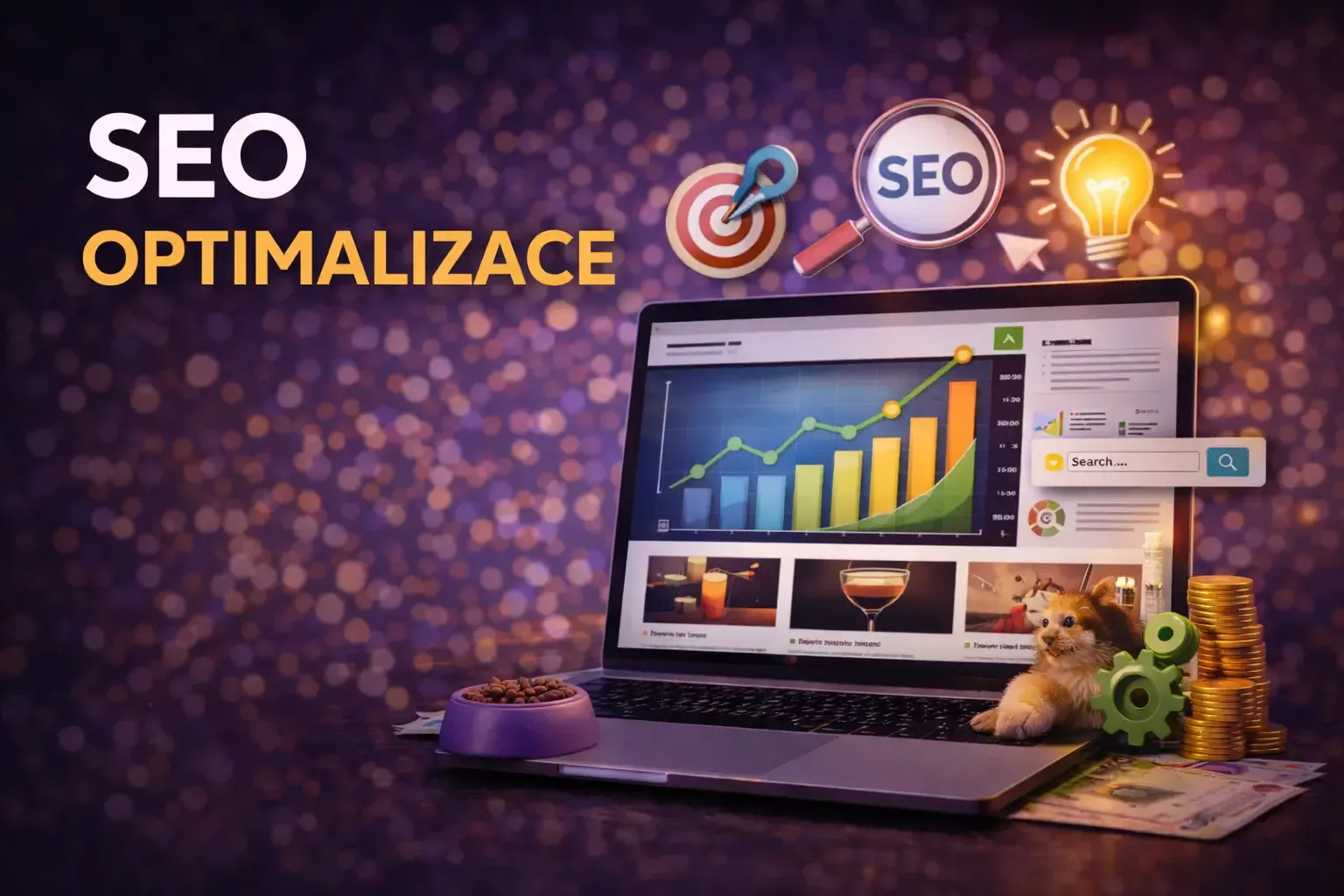 SEO optimalizace — audit, strategie a zvýšení návštěvnosti